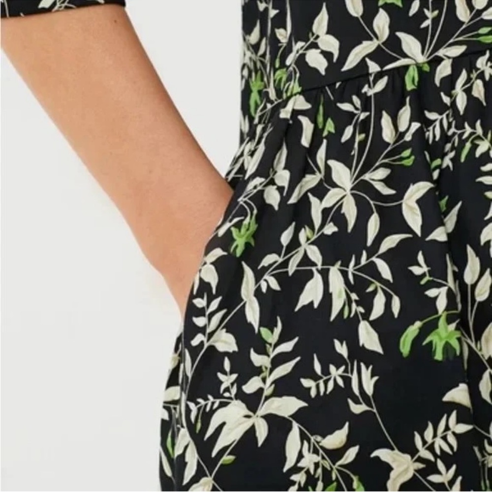 NWT TUCKERNUCK Verdant Iris Royal Shirt Dress Women’s Medium 6331 - Picture 3 of 10